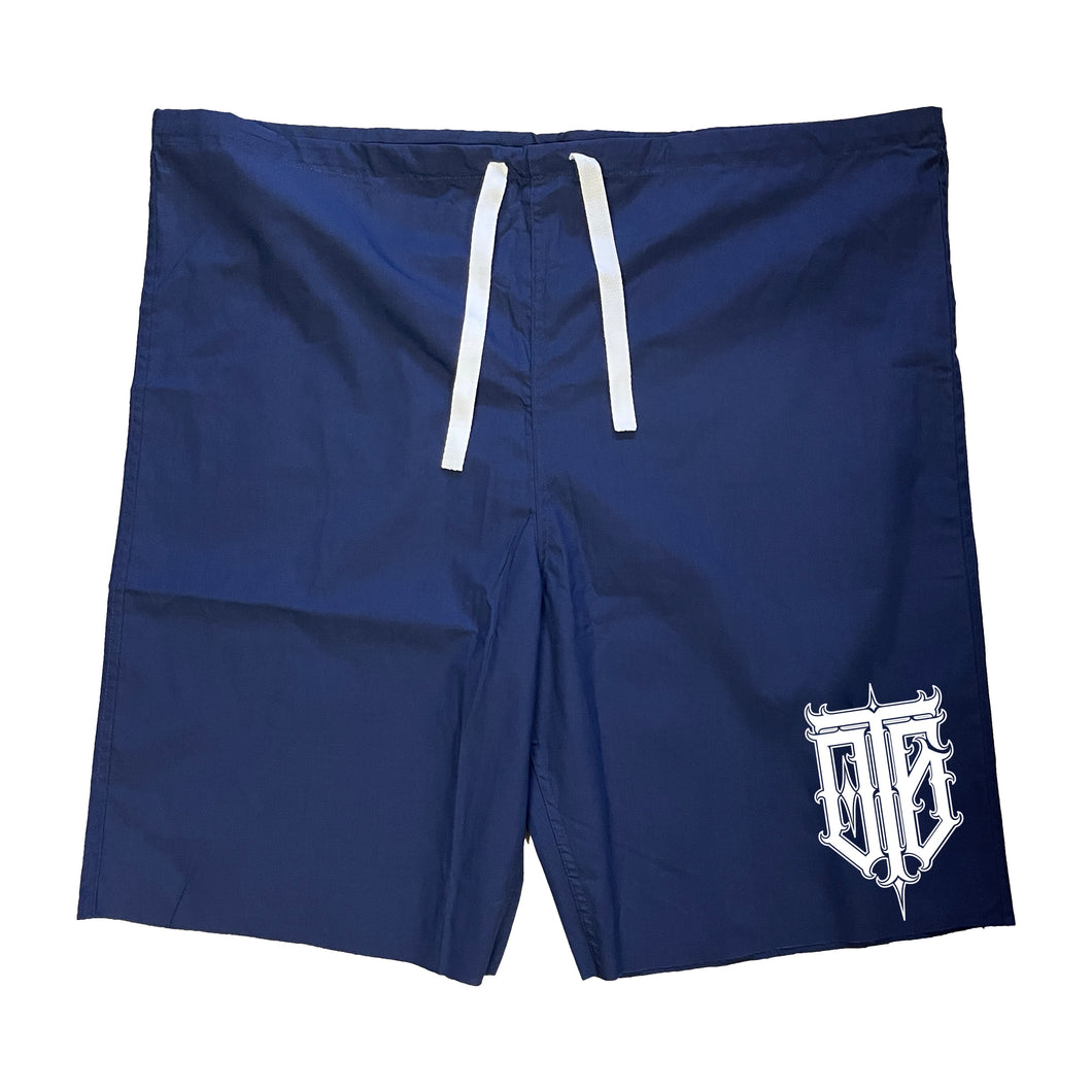 Triple OG County Blues Cut Off Shorts - TOG Shield